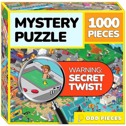 Jigsaw Puzzles 1000 Pieces with Storytelling Comics (1000 Count)