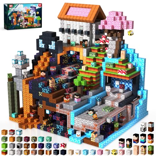 300PCS Magnetic Blocks