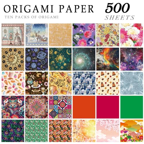10 Different Packs Full Collection Origami Paper