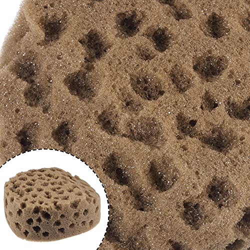 Knockdown Texture Sponge 4.7"x4.1" Faux Sponge Painting Supplies Drywall Patch Wall Ceiling Texturing 2Pcs (2 Count)