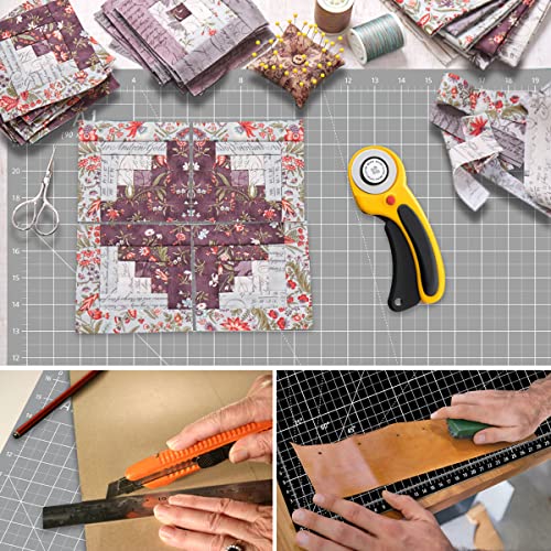 Thickened 24 x 36 Inch Self Healing Sewing Cutting Mat