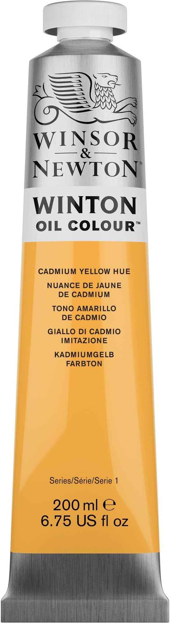 Winsor & Newton Winton Oil Color, 200ml (6.75-oz) Tube, Cadmium Yellow Hue