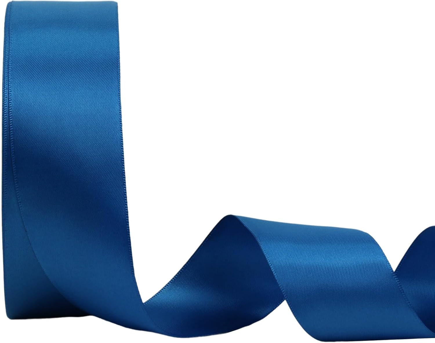 LaRibbons 1 1/2 Inch 50 Yard Double Faced Satin Ribbon,Royal Blue Satin Craft Fabric Ribbon for Gift Wrapping Floral Bouquets Wedding Party Decoration - Crafty Corner