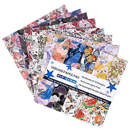 Origami Paper Kit 50 Sheets