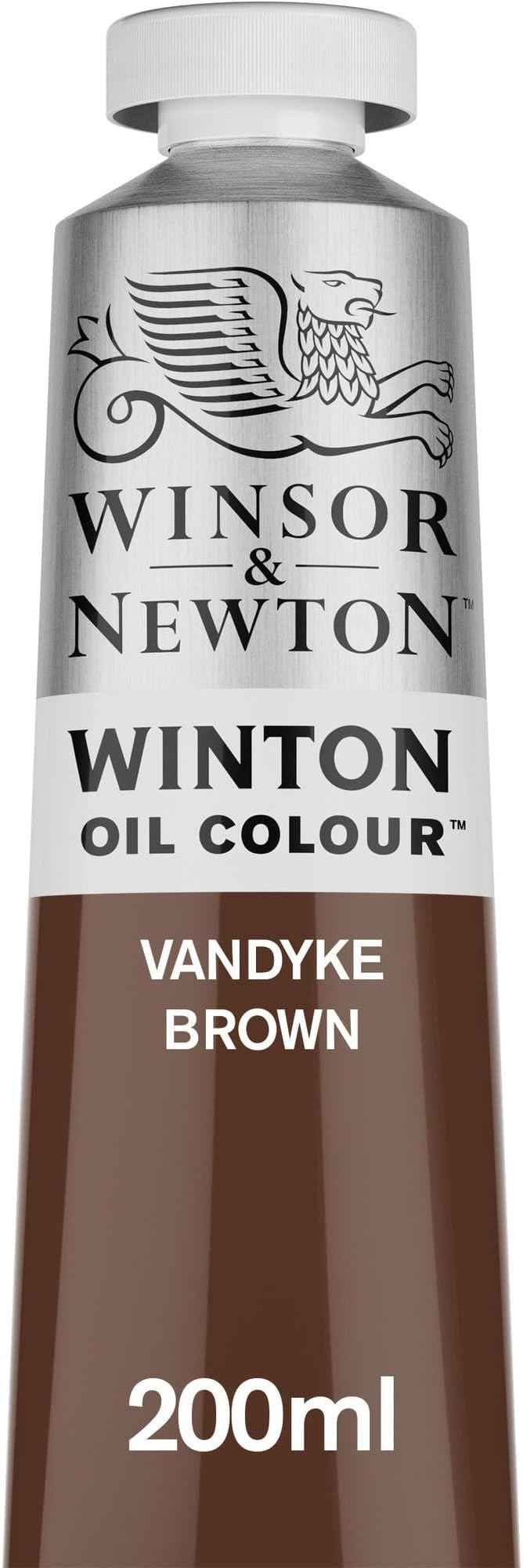 Winsor & Newton Winton Oil Color, 200ml (6.75-oz) Tube, Vandyke Brown
