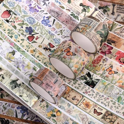 42 Rolls Vintage Washi Tape Set (42 Count)