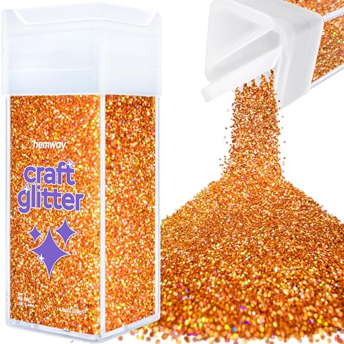Craft Glitter Shaker Copper Holographic 130g Fine (3.8 Ounce)