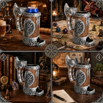 DND Dice Tower Mug Dice Roller Tower with 7 PCS Dice Set