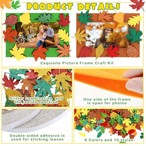 232 Pcs Thanksgiving DIY Picture Frame Craft Kit