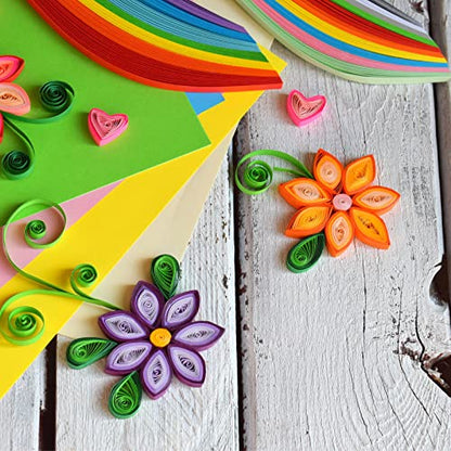 600pcs Quilling Strips Paper 1