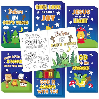 Camping Coloring Books (24 Count)