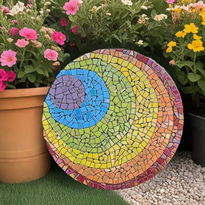 Red Glass Mosaic Tiles