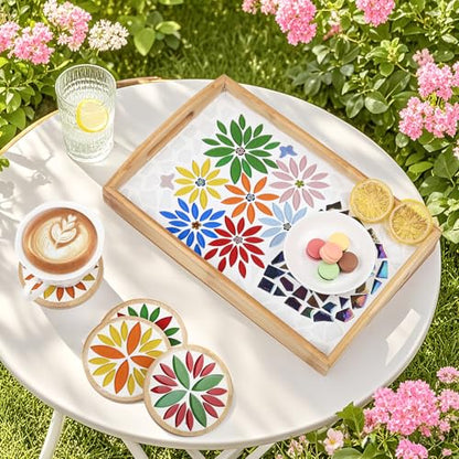 1lb Petal Mosaic Tiles for Crafts