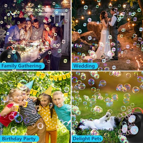 Bubble Machine for Kids (5 Count)