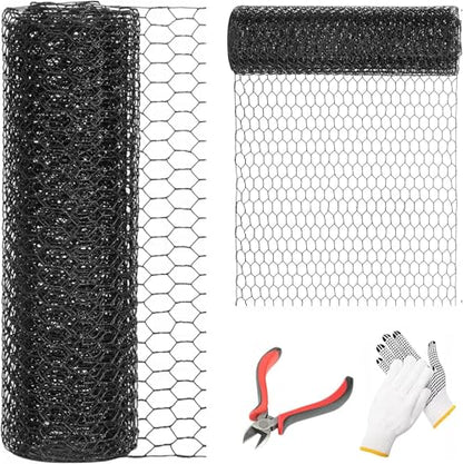 1 2 Inch Black Wire Mesh Roll