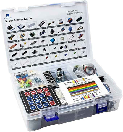 LAFVIN Project Super Starter Kit for R3 Mega2560 Mega328 Nano with Tutorial Compatible with Arduino IDE