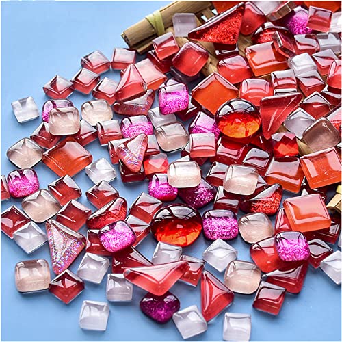 500g Mixed Color Irregular Crystal Mosaic Tiles