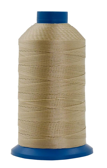 Size 138 420D T135 Black Khaki Bonded Nylon Thread (15000 Foot)