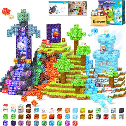 200PCS Magnetic Blocks (200 Count)