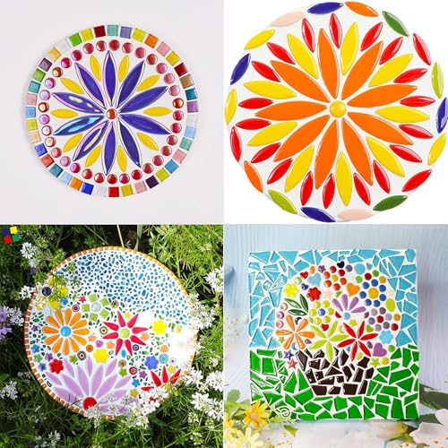 Ceramic Mosaic Tiles for Crafts (17.6 Ounce)