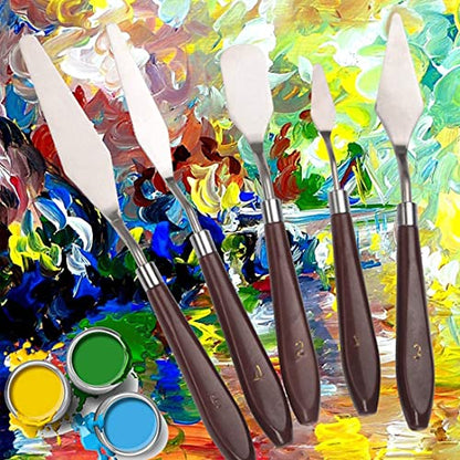 Artist Painting Knives Set (5 Count)