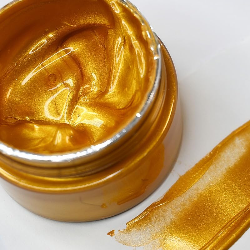 Shimmer Metallic Acrylic Paint Chalk Paste 1.7oz