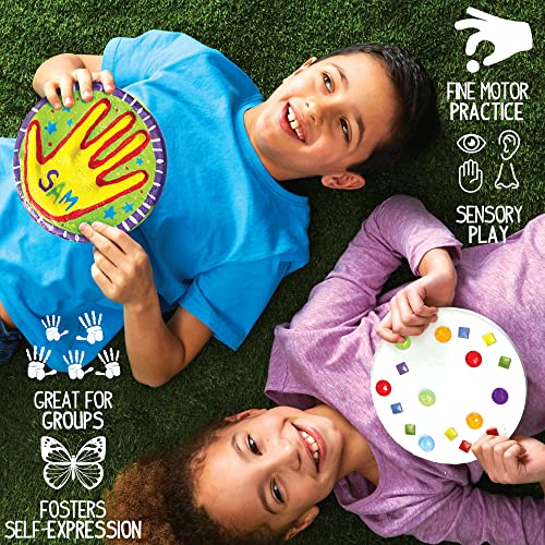 Mix & Mold Your Own & Make 4 DIY Personalized Stepping Stones