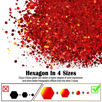 Holographic Chunky Glitter 4.9oz (4.9 Ounce)