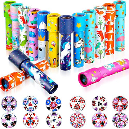 15 Pcs Classic Kaleidoscopes Kids Birthday Party Favor Old Fashioned Vintage Educational Toys Stocking Stuffers Goodie Bag Fillers for Classroom School Return Gifts Carnival Prizes (15 Count)