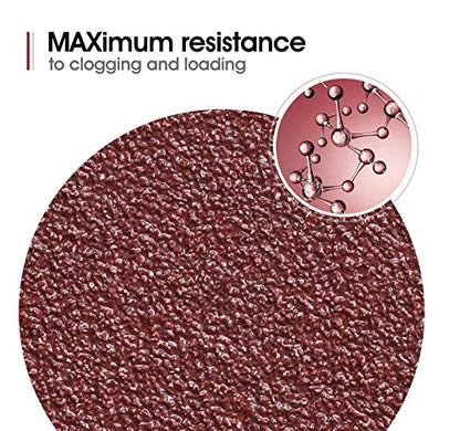 5 Inch Sanding Discs Hook and Loop 150 PCS Sandpaper Discs Premium Aluminum Oxide 120 Grit for Random Orbital Sander (150 Count)