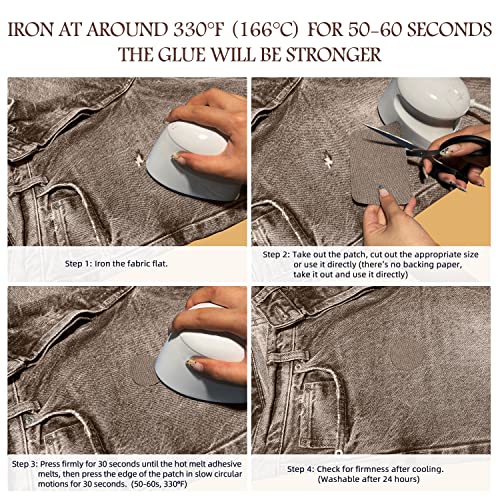 Iron on Repair Patch 20 Pcs Pack