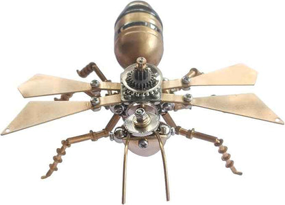 3D Steampunk Metal Puzzle, Mechanical Flying Ants Insects Model Building Kits, Arts & Crafts DIY Projects Hobby Kit,Funny Ideas for Birthday (Flying Ants)