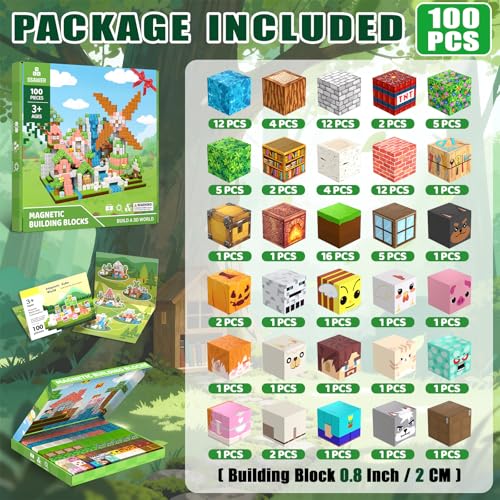 Magnetic Blocks (100 Count)