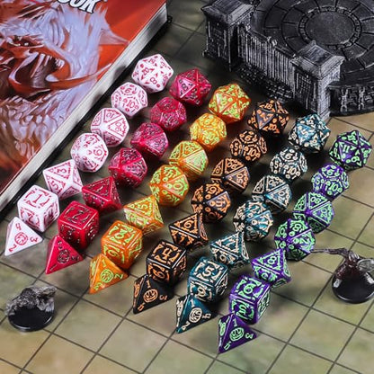 Polyhedral Dice Set (42 Count)