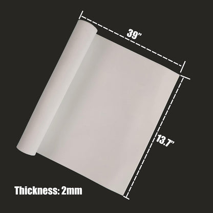 OISAKLD EVA Foam 2mm-10mm 13.7"×39" Craft Foam Sheet 74 kg/m³ Cosplay Foam for Craft Model Cosplay 2mm - Crafty Corner