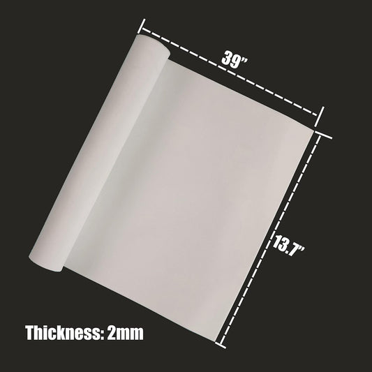 OISAKLD EVA Foam 2mm-10mm 13.7"×39" Craft Foam Sheet 74 kg/m³ Cosplay Foam for Craft Model Cosplay 2mm - Crafty Corner