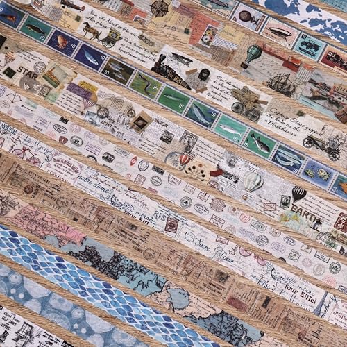 38 Rolls Vintage Washi Tape Set (38 Count)