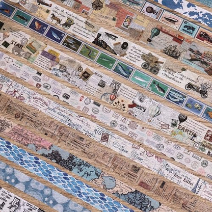 38 Rolls Vintage Washi Tape Set (38 Count)