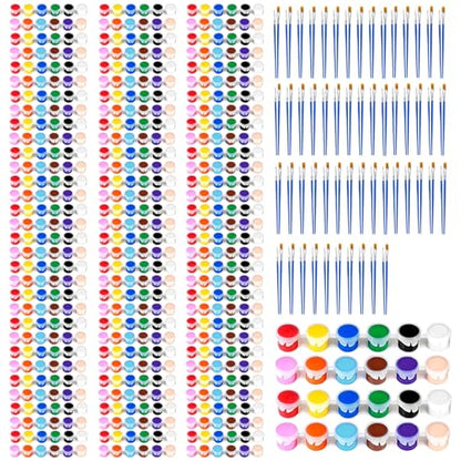 50 Pack Mini Acrylic Paint Set (50 Count)