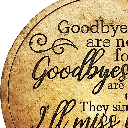 Garden Décor Goodbyes Stepping Stone