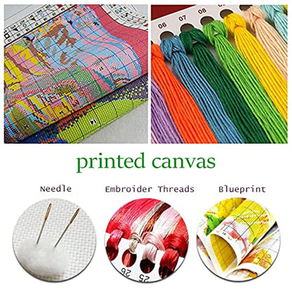 Stamped Cross Stitch Kits