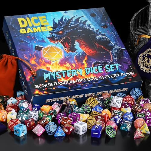 Polyhedral Dice Set (63 Count)