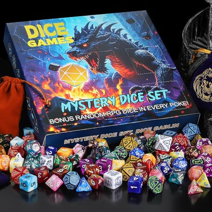 Polyhedral Dice Set (63 Count)