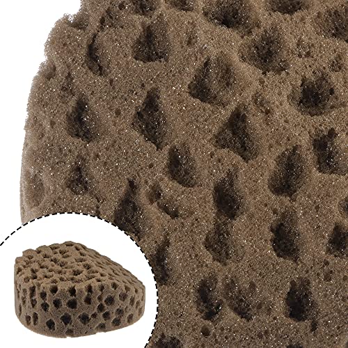 Knockdown Texture Sponge 5.9"x4.9" Faux Sponge Painting Supplies Drywall Patch Wall Ceiling Texturing 2Pcs (2 Count)