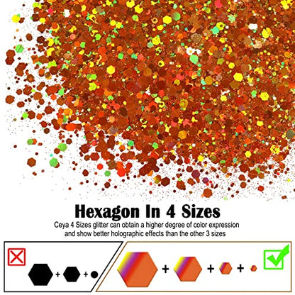 Holographic Chunky Glitter (16 Ounce)