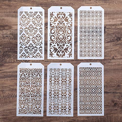 DIY Decorative Stencil Template for Scrapbooking Painting on Wall Furniture Crafts