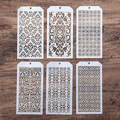 DIY Decorative Stencil Template for Scrapbooking Painting on Wall Furniture Crafts