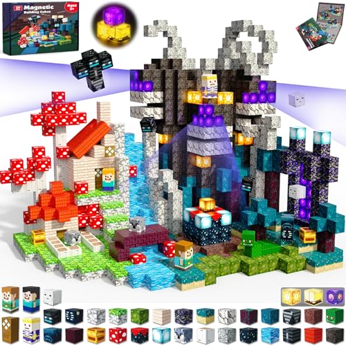 200 PCS Magnetic Blocks (200 Count)