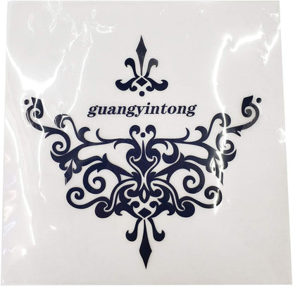 guangyintong Heat Transfer Vinyl Navy Blue HTV Rolls, 12" x 12ft Navy Blue Iron on Vinyl for T-Shirts, Matte Surface HTV Vinyl for All Cutter Machine Easy to Cut & Weed for HTV DIY Design