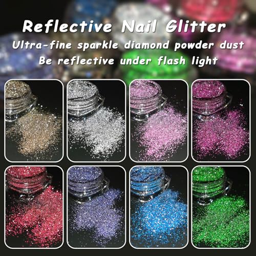 Reflective Glitter Powder Set